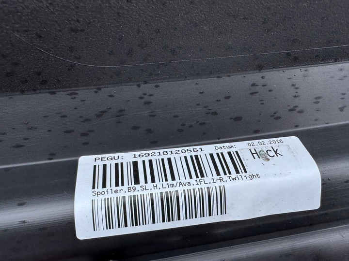 фото №9, Накладка бампера заднего 8w0807521l rp5 audi a4 b9 8w s-line