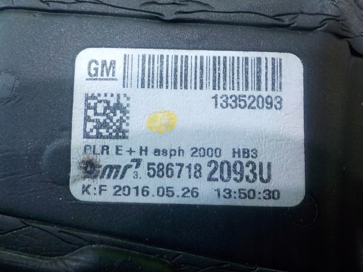 фото №7, Opel astra j gtc 1.4 t 16r 3d зеркало правое 13352093 586244