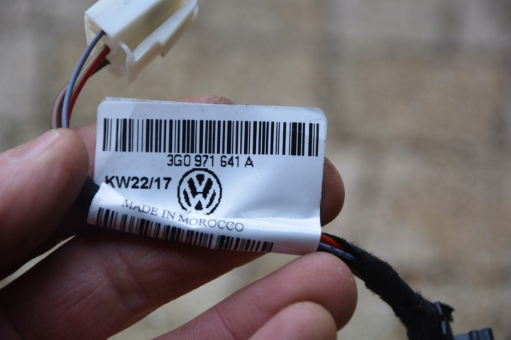 фото №8, Жгут трубка  туннеля vw passat b8 3g0971641b/a