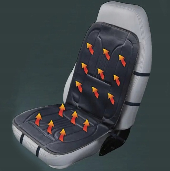 фото №9, З підігрівом килимок na сидіння сидіння нагрівальна універсальний +pilot 12v do буса