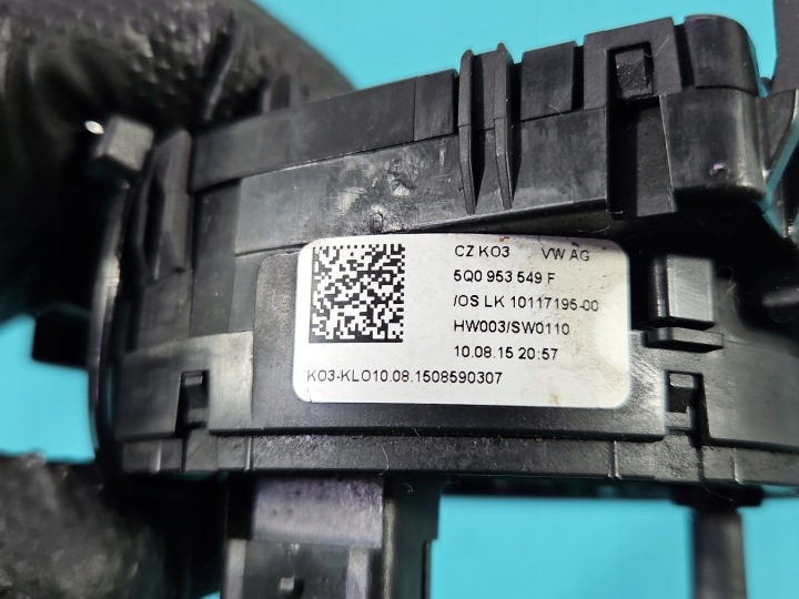 фото №9, Шлейф подушка  змотувач seat leon iii 12- 5q0953549f