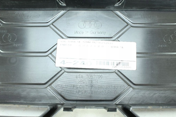 фото №13, Решётка решётка радиатора audi a4 b9 sline quattro 8w0853651eb