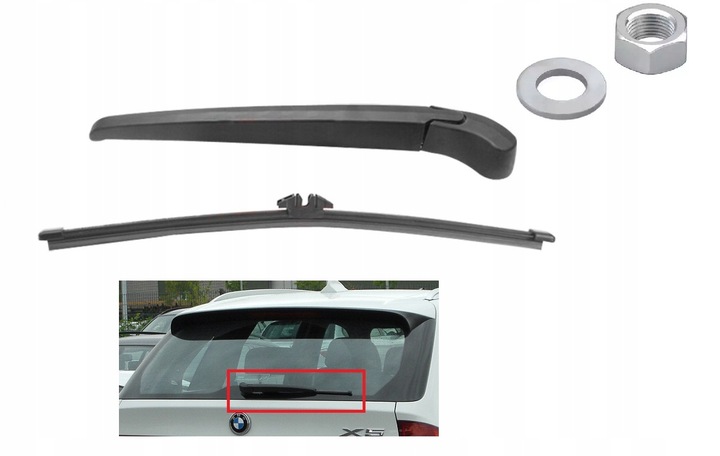 фото №5, Рычаг + дворник листовая рессора na зад bmw x5 e70 2006-2013 + гайка