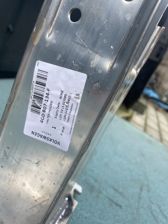 фото №6, Зона смятия правая левая перед audi a6 c7 4g0807133f 4g0807134f новое оригинальный номер