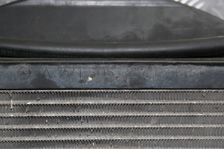 фото №6, Mercedes w216 комплект радіатор вентиляційний отвір 5.5 07r