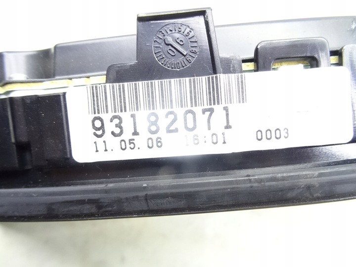 фото №5, 93182071 opel vectra c манометр спідометр