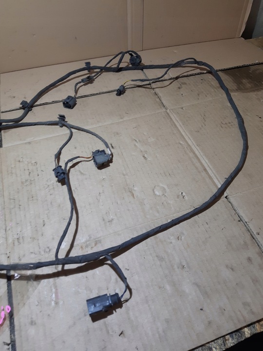 фото №10, Audi q7 4l жгут установка pdc бампера передней перед радар