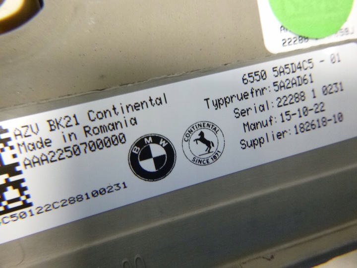 фото №12, Bmw g20 g21 g81 g80 g42 экран дисплей спидометр монитор новый оригинал