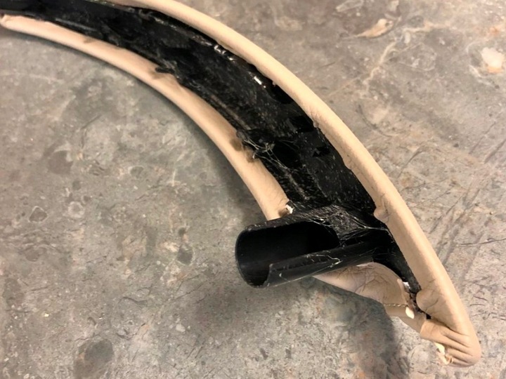 фото №13, Ручка держатель дверь бежево-серый правый перед зад 9147660 do bmw x5 e70 x6 e71 e72