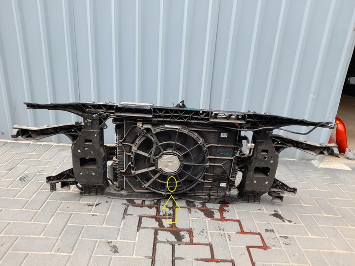 фото №10, Hyundai tucson iv 21- pas переднее радиатор комплект 2.5b usa