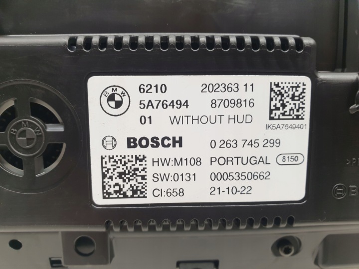 фото №12, Bmw 2 f44 панель приладів європа 5a76494 0263745299 20236311