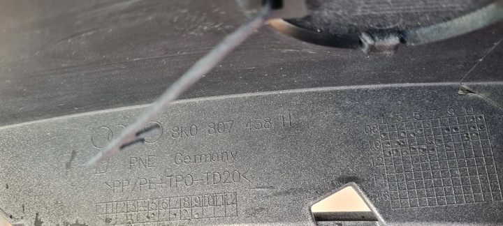 фото №8, Audi a4 b8 allroad 2008-2012 бампер перед боковина бампера праві