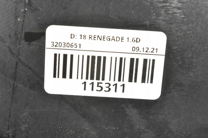 фото №11, Підкрилок зад правий jeep renegade 16r 51965516