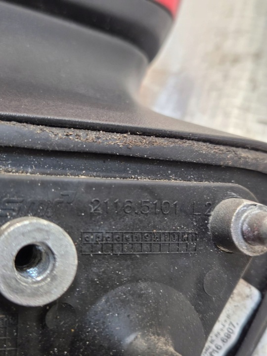 фото №13, Зеркало левое opel astra k v 7pin uk англичанин код краски z50b