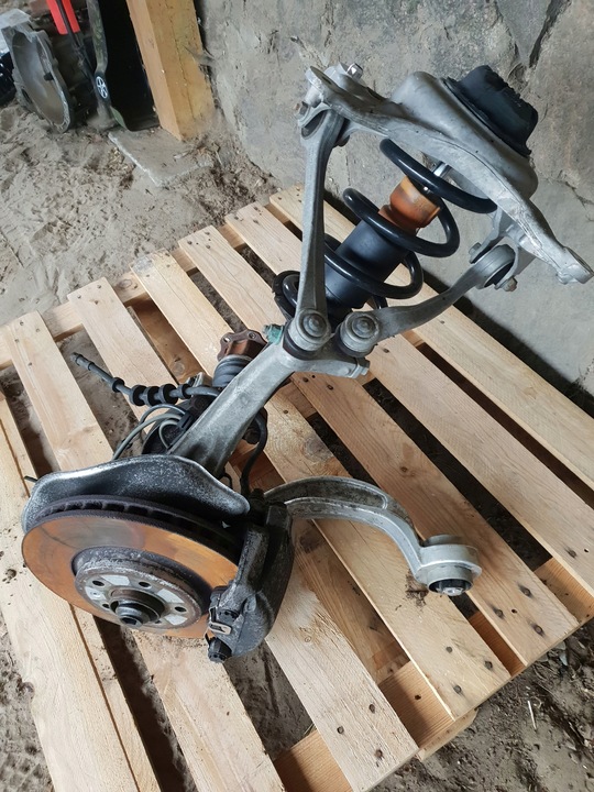 фото №6, Audi a4 b8 8k 08-11 подвешивание поворотный кулак mcperson рычаг полуось перед