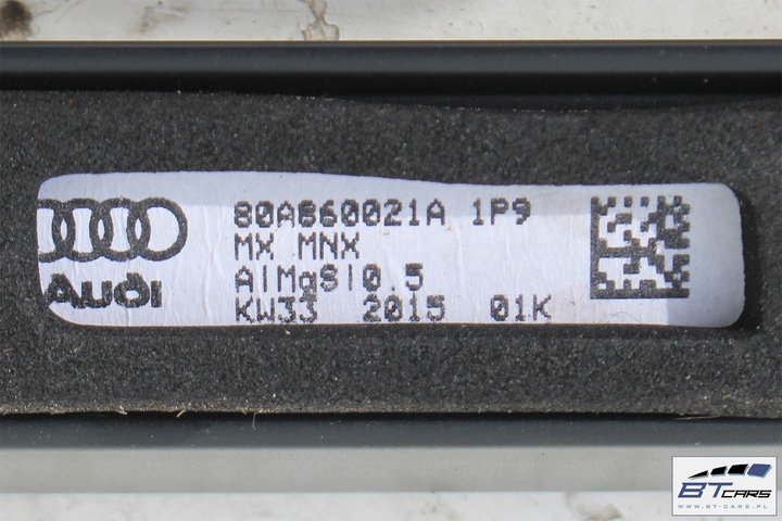 фото №7, Audi q5 рейлінги дахові 80a860021a 80a860022a 80a 860 021 a 80a8600221p9 cz