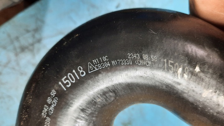 фото №6, Труба шланг turbo peugeot 307 2.0 hdi