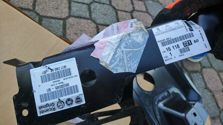 фото №7, Обшивка підсилювач стійка a праві ліві dodge ram 68172461ab 68172460ab