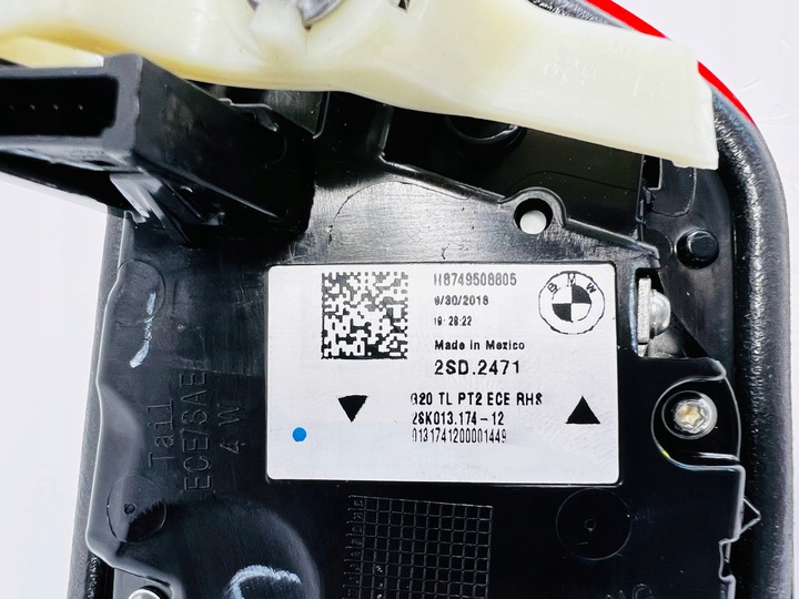 фото №6, Лампа права задня w кришка багажника led bmw g20 7495088