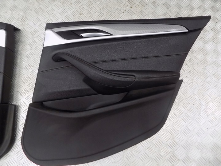 фото №7, Bmw g30 обивка дверь обшивки перед зад кожа nić комплект