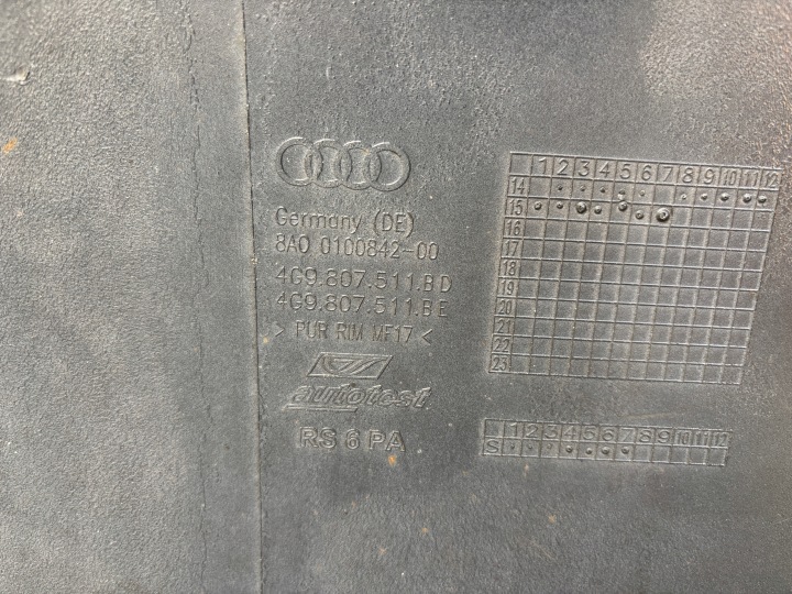 фото №16, Audi rs6 c7 4g 4g9 задний бампер диффузор