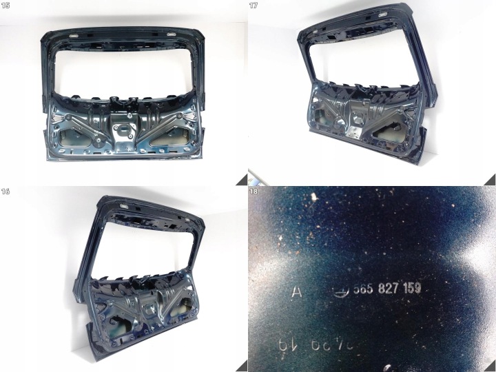 фото №13, Skoda kodiaq 565 16-24 рестайлинг крышка крышка багажника зад 565827159