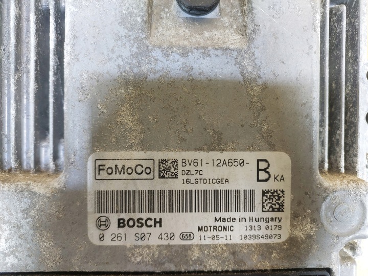 фото №5, Focus mk3 1.6 ecoboost компьютер блок управления двигателя bv6112a650bka