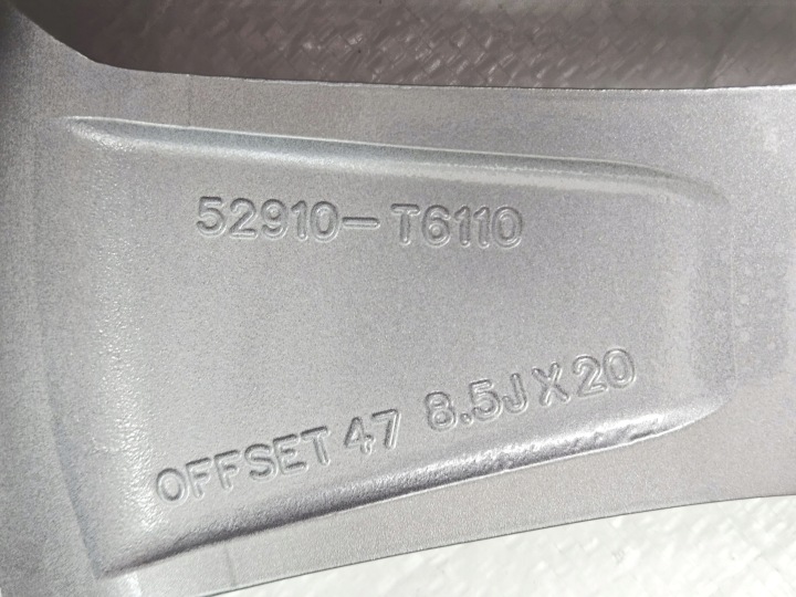 фото №12, Диск hyundai genesis gv60 gv80 8,5x20 20 et47 52910 t6110 52910-t6110