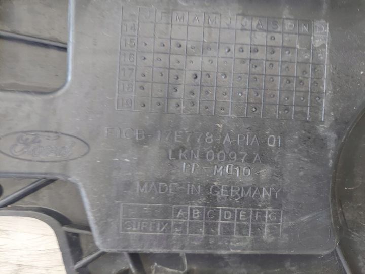 фото №9, Ford c-max ii mk2 бампер перед f1cb-17e778 a