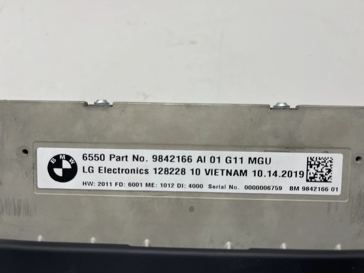 фото №9, Bmw 7 g11 g12 2016 радіоприймачі