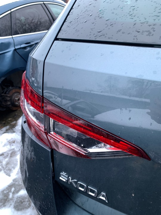 фото №6, Skoda superb iii універсал кришка багажника колір lf7y