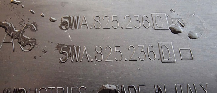 фото №5, Защита двигателя плита 5wa vw audi skoda 5wa825236c