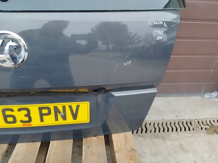 фото №10, Кришка скло зад багажника opel zafira b ii роки 2005-2014