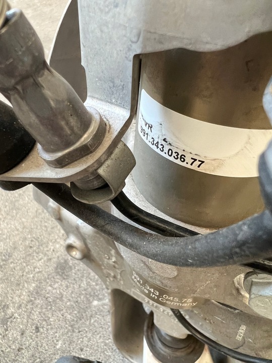 фото №12, Porsche 991 gt2 gt3 rs подвешивание правые перед