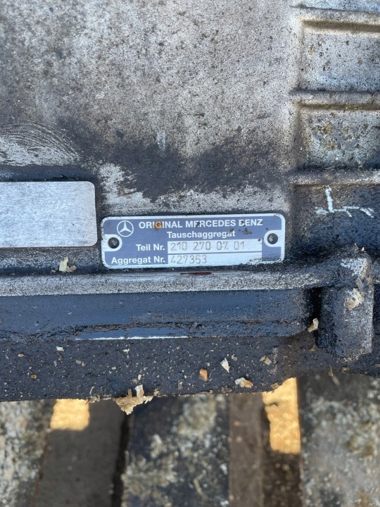 фото №5, Mercedes w210 2.7 cdi коробка передач автомат код- 427353 2102700701