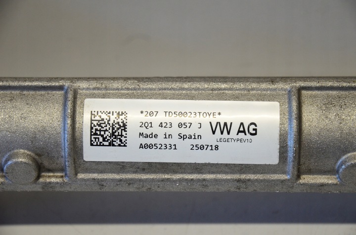 фото №6, Volkswagen оригінальний номер 2q1423057j трансмісія кермова