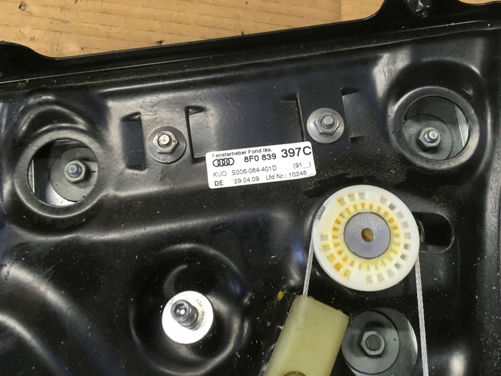 фото №4, Механізм скла праві лівий зад audi a5 8t cabrio