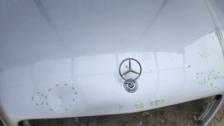 фото №8, Капот mercedes c-klasa w203 цвет 744 sedan