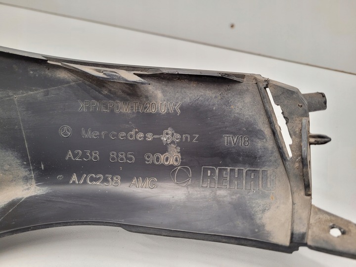 фото №16, Mercedes c238 e диффузор зад накладка бампера