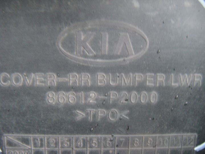 фото №16, Kia sorento iv 20- бампер спойлер зад 86612-p2000