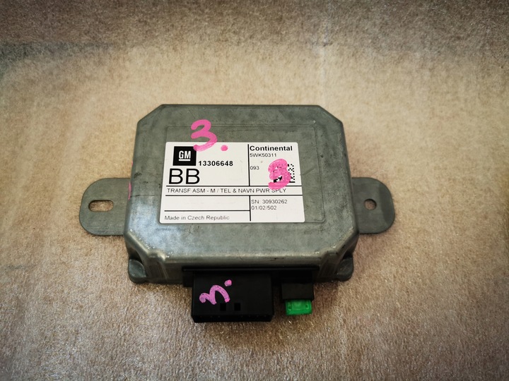 фото №1, Модуль навігації opel оригінальний номер astra v k meriva b 13306648