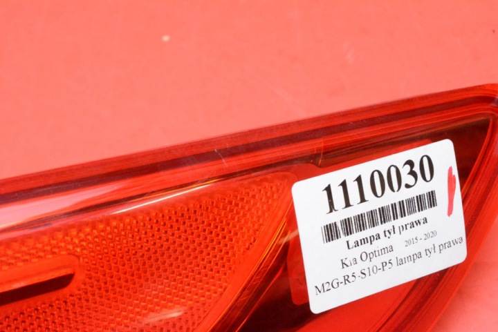 фото №8, Фара правая зад задняя led 92402-d4 kia optima 4 iv sedan 15-20