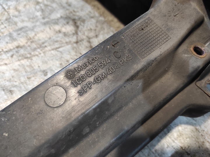 фото №14, Pas переднє підсилювач + замок капота vw new beetle 2.0b 1c0805594