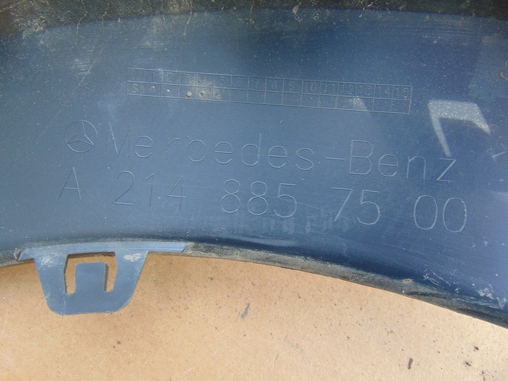 фото №16, Защита pod бампер перед mercedes w214 внедорожный a2148857500