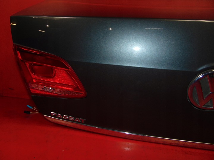 фото №7, Volkswagen passat b7 3c sedan крышка багажника lk7x