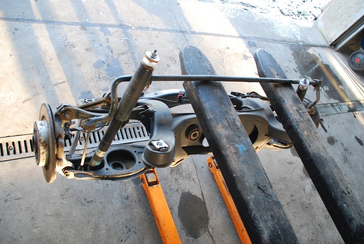 фото №4, Mercedes slc slk r172 w172 балка подвешивание зад