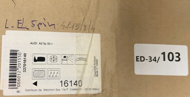 фото №7, Audi a3 8l 98-03 зеркало левая электрический. 5-pin новое