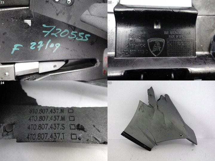 фото №12, Lamborghini huracan 4t0 lp 640-4 перформанте бампер перед повреждённый