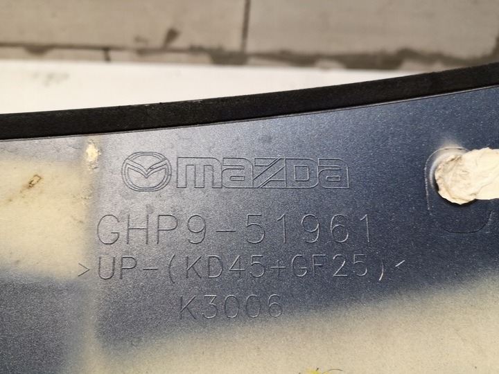 фото №6, Спойлер спойлер крышки зад mazda 6 gj универсал ghp951961