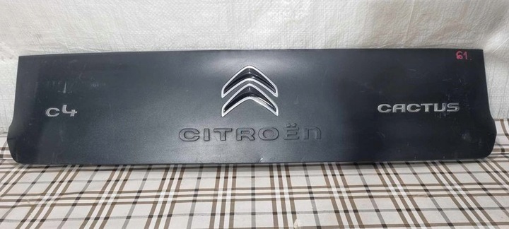 фото №1, Планка накладка задня кришка citroen c4 cactus
